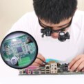 Eyewear Loupe Repair Third Hand Helmet Magnifying LED Magnifying Headband Head Wearing Magnifier Glasses Loupes for Reading: 3 - 5 Days Free Delivery Only UK - Image 6