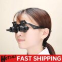 Eyewear Loupe Repair Third Hand Helmet Magnifying LED Magnifying Headband Head Wearing Magnifier Glasses Loupes for Reading: 3 - 5 Days Free Delivery Only UK