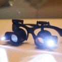 Eyewear Loupe Repair Third Hand Helmet Magnifying LED Magnifying Headband Head Wearing Magnifier Glasses Loupes for Reading: 3 - 5 Days Free Delivery Only UK - Image 3