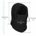 2PCS Balaclava Full Face Mask Men Women Cycg Ski Winter Warm Neck Motorbike: 3 - 5 Days Free Delivery Only UK - Image 3