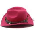 Polyester Wide Application Children Girls Jazzes Hat For Versatile And Fashionable Outfits Premium Pink: 3 - 5 Days Free Delivery Only UK - Image 5