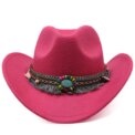 Polyester Wide Application Children Girls Jazzes Hat For Versatile And Fashionable Outfits Premium Pink: 3 - 5 Days Free Delivery Only UK - Image 3