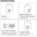 Unisex Winter Knitted Knit Hat Beanie Cap Comfy Woolly Warm Plain LED Head Torch: 3 - 5 Days Free Delivery Only UK - Image 4