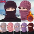 Womens Winter Plush Velvet Hats Thick Windproof Hooded One Size Scarf Hat Neck Warmer: 3 - 5 Days Free Delivery Only UK - Image 3