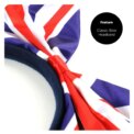 Union Jack Bow Headband – Classic 40s-Inspired Hair Accessory in Multipacks for VE Day & British-Themed Celebrations: 3 - 5 Days Free Delivery Only UK - Image 3