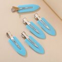 4Pcs No Bend Hair Clips Makeup Clips Beauty Salon Seamless Hairpin for Salon Hairstyle Women Girls Makeup Accessories: 3 - 5 Days Free Delivery Only UK