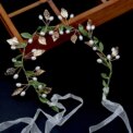 Spring Bohemian Girls Bridal Pearl Hair Headdress Flower Wreath Bride Garland Head Hoop Headbands Hair Jewellery Children Gifts: 3 - 5 Days Free Delivery Only UK - Image 3