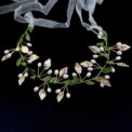 Spring Bohemian Girls Bridal Pearl Hair Headdress Flower Wreath Bride Garland Head Hoop Headbands Hair Jewellery Children Gifts: 3 - 5 Days Free Delivery Only UK - Image 2