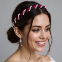 Vintage Velvet Pearl Wave Top Hairband Anti-Slip Toothed Hairband For Women Girls Fashion Sweet Hair Accessories Scrunchies Hoop: 3 - 5 Days Free Delivery Only UK - Image 4