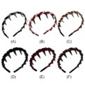 Vintage Velvet Pearl Wave Top Hairband Anti-Slip Toothed Hairband For Women Girls Fashion Sweet Hair Accessories Scrunchies Hoop: 3 - 5 Days Free Delivery Only UK - Image 2