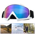 Motorcycle Glasses Windproof Snowboard Goggles Anti-Fog Cycling Sunglasses UV Protection for Winter Outdoor Sport: 3 - 5 Days Free Delivery Only UK