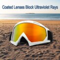Motorcycle Glasses Windproof Snowboard Goggles Anti-Fog Cycling Sunglasses UV Protection for Winter Outdoor Sport: 3 - 5 Days Free Delivery Only UK - Image 4
