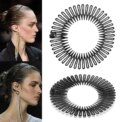 Full Circle Stretch Flexible Comb Teeth Spider Flexible Headband Hair Band Clip: 3 - 5 Days Free Delivery Only UK