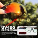 VICTGOAL Photochromic Cycling Sunglasses for Men Women Sports UV400 Protection Bicycle Eyewear MTB Mountain Road Bike Eyeglass: 3 - 5 Days Free Delivery Only UK - Image 4