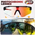 VICTGOAL Photochromic Cycling Sunglasses for Men Women Sports UV400 Protection Bicycle Eyewear MTB Mountain Road Bike Eyeglass: 3 - 5 Days Free Delivery Only UK - Image 2
