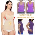 Women Shapewear Camisole for Women Tummy Control Built in Bra Tank Top with Adjustable Spaghetti Strap Compression Vest Cami: 3 - 5 Days Free Delivery Only UK - Image 4