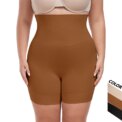 High Waist Seamless Shapewear Women Tummy Control Shorts Anti-Chafing Thigh Slim Waist Butter Lifter Body Shaper Safety Panties: 3 - 5 Days Free Delivery Only UK