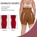 High Waist Seamless Shapewear Women Tummy Control Shorts Anti-Chafing Thigh Slim Waist Butter Lifter Body Shaper Safety Panties: 3 - 5 Days Free Delivery Only UK - Image 3