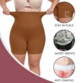 High Waist Seamless Shapewear Women Tummy Control Shorts Anti-Chafing Thigh Slim Waist Butter Lifter Body Shaper Safety Panties: 3 - 5 Days Free Delivery Only UK - Image 2