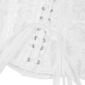 Voltsify Underbust Vintage Lace-up Boned Jacquard Waist Clincher: 3 - 5 Days Free Delivery Only UK - Image 6
