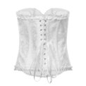 Voltsify Vintage Renaissance Lace-up Boned Jacquard Corset: 3 - 5 Days Free Delivery Only UK - Image 5