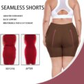 Seamless Shapewear Women Tummy Control Shorts Anti-Chafing Thigh Slimmer Butter Lifter Body Shaper Safety Panties 3XL 4XL: 3 - 5 Days Free Delivery Only UK - Image 3