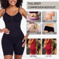 Tummy Control Bodysuit Shapewear Women Tank Top Seamless Full Body Shaper Anti Chafing Short Slimming Waist Trainer Butt Lifter: 3 - 5 Days Free Delivery Only UK - Image 3