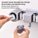 Broom Mop Holder, Wall Mounted Self-Adhesive Broom And Mop Organizer With Hooks For Bathroom Kitchen Closet Storage: 3 - 5 Days Free Delivery Only UK - Image 6