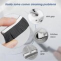 Household Gap Cleaning Brush Durable Grout Hard Bristle Long Handle Cleaner Brush for Tile Joints Dead Angle Shower Floor Lines: 3 - 5 Days Free Delivery Only UK - Image 2