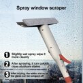 Window Glass Cleaner Mop Double-Sided Window Cleaning Kit Household With Scraper Glass Spray Washer With Extension: 3 - 5 Days Free Delivery only UK - Image 5