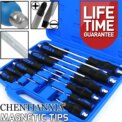 12Pcs Magnetic Screwdriver Set HEAVY DUTY Magnetic Screwdriver Tool Set Cross Head Flat Heads With Box: 3 - 5 Days Free Delivery only UK