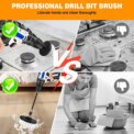 All Purpose Cordless Power Drill for Drilling, Electric Spin Scrubber Electric Cleaning Brush for Cleaning with Li-Ion Battery: 3 - 5 Days Free Delivery only UK - Image 5
