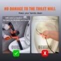 SucceBuy Drain Auger 25Ft Manual-feeding Plumbing Snake w/ Drill Attachment Drain Clog Remover Toilet Sewer Pipe Dredge for Home: 3 - 5 Days Free Delivery only UK - Image 6