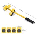 5PCS Heavy Moving Furniture Mover Roller Set Easy Move Removal Slider Wheel  Kit Washing Machine: 3 - 5 Days Free Delivery only UK Refrigerator Transport Tool: 3 - 5 Days Free Delivery only UK - Image 5