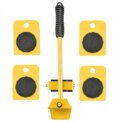 5PCS Heavy Moving Furniture Mover Roller Set Easy Move Removal Slider Wheel  Kit Washing Machine: 3 - 5 Days Free Delivery only UK Refrigerator Transport Tool: 3 - 5 Days Free Delivery only UK - Image 4