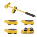 5PCS Heavy Moving Furniture Mover Roller Set Easy Move Removal Slider Wheel  Kit Washing Machine: 3 - 5 Days Free Delivery only UK Refrigerator Transport Tool: 3 - 5 Days Free Delivery only UK - Image 2