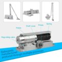 40-65KG Heavy Duty fire rated Overhead Door Closer Opener Adjustable Soft Close: 3 - 5 Days Free Delivery only UK - Image 4
