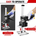 2PCS New Labor Saving Arm Board Jack Cabinet Lifter Height Locator Adjusting Lifter Multifunctional Hand Lifting Tool Max. 170kg: 3 - 5 Days Free Delivery only UK - Image 3