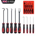 9Pcs Car Auto Vehicle Oil Seal Screwdrivers Set O-Ring Seal Gasket Puller Remover Pick Hooks Tools Sealing Repair Tools: 3 - 5 Days Free Delivery only UK