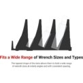 20 Magnetic Organizer Portable Tool Storage Shelf Practical Wrench UK: 3 - 5 Days Free Delivery only UK - Image 5