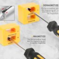 Magnetic Screwdriver Set 43 Piece Precision Phillips Screwdriver Screwdriver bits With Sturdy Tool Box Repair Hand Tools: 3 - 5 Days Free Delivery only UK - Image 3