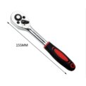 46pcs/Set 1/4 Inch Drive Socket Ratchet Wrench Set Automobile Maintenance Tool Socket Wrench Combination Hardware Tool Car Tools - Image 2