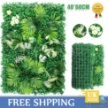 UV-Protected Green Plant Wall Background Wall Panel, Artificial plant artificial mat, Faux grass leaf Flower Mat, 40*60cm: 3  - 5 Days Free Delivery Only UK - Image 4