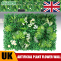 UV-Protected Green Plant Wall Background Wall Panel, Artificial plant artificial mat, Faux grass leaf Flower Mat, 40*60cm: 3  - 5 Days Free Delivery Only UK - Image 5