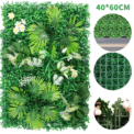 UV-Protected Green Plant Wall Background Wall Panel, Artificial plant artificial mat, Faux grass leaf Flower Mat, 40*60cm: 3  - 5 Days Free Delivery Only UK - Image 3