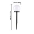 Solar LED Lights Outdoor 3 Pack /6 Pack Solar Globe Powered Garden Light Warm Light for Yard Patio Walkway Landscape In-Ground: 3  - 5 Days Free Delivery Only UK - Image 6