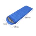 4 SEASON SINGLE SLEEPING BAGS CAMPING RECTANGULAR ENVELOPE ZIP UP KIDS ADULT: 3  - 5 Days Free Delivery Only UK - Image 6