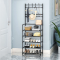 Shoe Hat Rack Clothes Hanger Multi-Layer Shoe Rack Doorway Organizer Floor-Standing Storage Rack: 3  - 5 Days Free Delivery Only UK - Image 3
