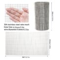 【Breeins】304 Stainless Steel Mesh Woven Filter Sanitary Food Grade For Distillation Sewage Pipe Filter Screen Insect and Mouse: 3  - 5 Days Free Delivery Only UK - Image 3