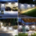 2/4PCS 248 LED Solar Security Light with Motion Sensor 3 Modes 270°Wide Angle Waterproof Outdoor Solar Wall Lamp for Yard Garden: 3  - 5 Days Free Delivery Only UK - Image 5